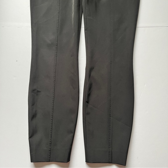 The Row Trousers Black Pants Business Casual Slacks Stretch Crepe Straight Sz 4 - Picture 13 of 15